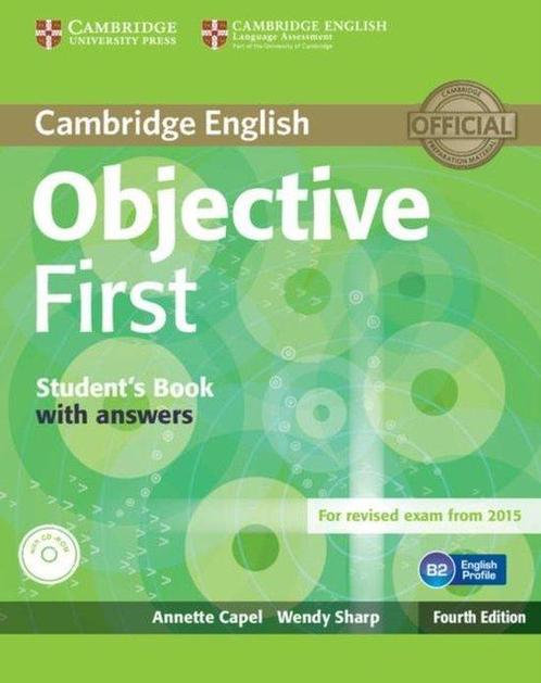 9781107628304 Objective First - 4th edition students boo..., Boeken, Studieboeken en Cursussen, Gelezen, Verzenden