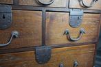 Meiji-periode Japanse Karakuri Tansu – Geheim vak antieke, Antiek en Kunst
