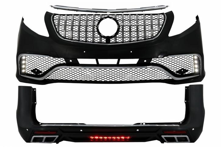BodyKit MERCEDES V-Class W447 Vito (2014-Up) A-Sport Look, Auto-onderdelen, Carrosserie en Plaatwerk, Ophalen of Verzenden