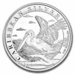 Barbados Caribbean Pelican - 1 oz 2023 (10.000 oplage), Postzegels en Munten, Munten | Amerika, Verzenden, Midden-Amerika, Losse munt