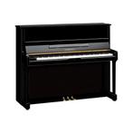 Yamaha SU118 C PE messing piano (zwart hoogglans), Nieuw