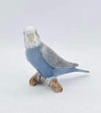 Bing & Grondahl - Beeldje - Budgie on a branch - Porselein