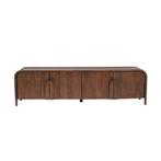 *WOONWINKEL* Design Tv-meubel Hout Met Ronde Hoeken 200 Cm, Huis en Inrichting, Kasten | Televisiemeubels, Verzenden, Nieuw