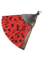 Spaanse waaier rood/zwart, Ophalen of Verzenden, Nieuw