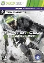 Xbox 360 - Tom Clancys Splinter cell blacklist, Spelcomputers en Games, Games | Xbox 360, Ophalen of Verzenden, Zo goed als nieuw