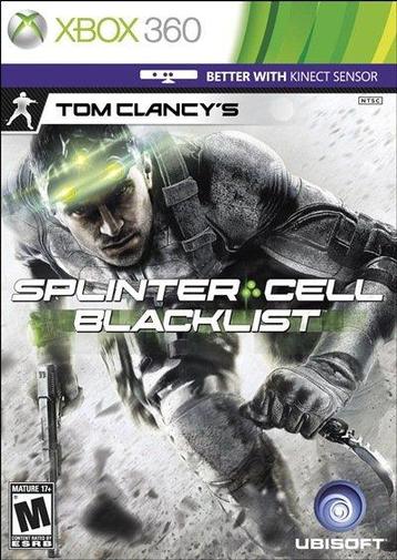 Xbox 360 - Tom Clancys Splinter cell blacklist beschikbaar voor biedingen