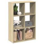 vidaXL Kamerscherm / boekenkast 69,5x29x103,5 cm hout sonoma, Huis en Inrichting, Kasten | Boekenkasten, Verzenden, Nieuw, Overige houtsoorten