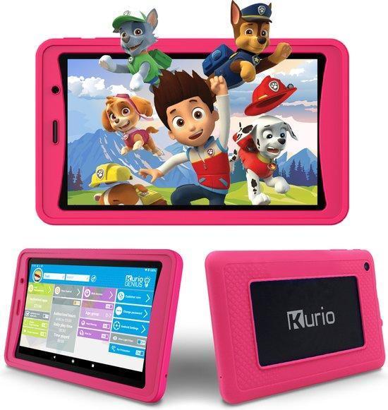 Android Kinder Tablet Kindertablet 7 inch Roze Bumper Hoes, Computers en Software, Android Tablets, 7 inch of minder, 16 GB, Uitbreidbaar geheugen