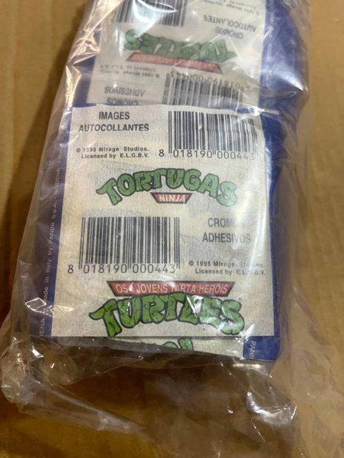 Panini - FREE SHIPPING! - Turtles 1995 - 75 Sealed Pack -, Verzamelen, Stickers