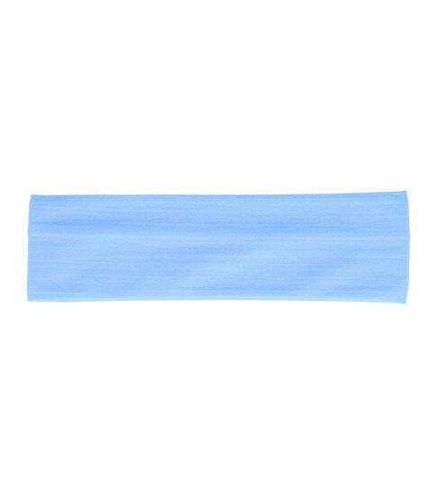 Haarband Basic 8cm Effen Licht Blauw, Sieraden, Tassen en Uiterlijk, Uiterlijk | Haarverzorging