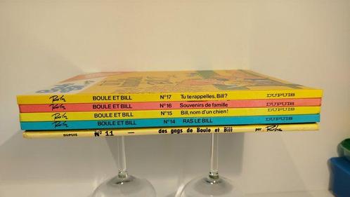 Boule & Bill T11 + T14 à T17 - 5x C - 5 Albums - Eerste druk, Boeken, Stripboeken