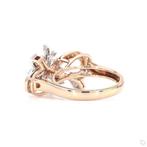 Ring - 14 karaat Roségoud - 0.72ct. tw. Diamant (Natuurlijk), Sieraden, Tassen en Uiterlijk, Ringen, Nieuw