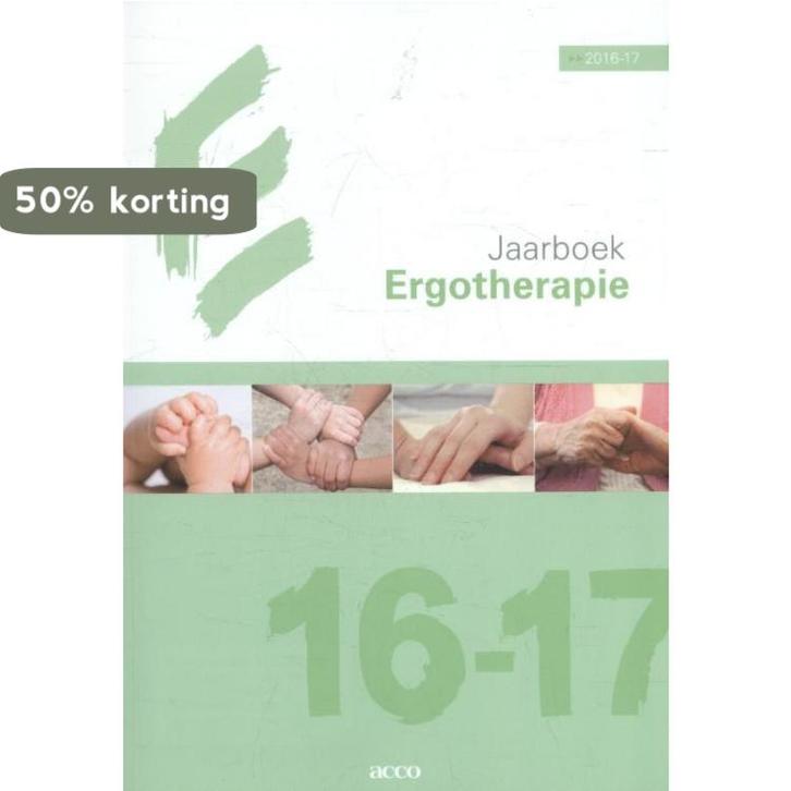 Jaarboek ergotherapie 2016-2017 9789462927537, Boeken, Wetenschap, Gelezen, Verzenden