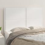 vidaXL Hoofdborden 4 st 72x5x78/88 cm kunstleer wit, Verzenden, Nieuw, Wit, Overige materialen