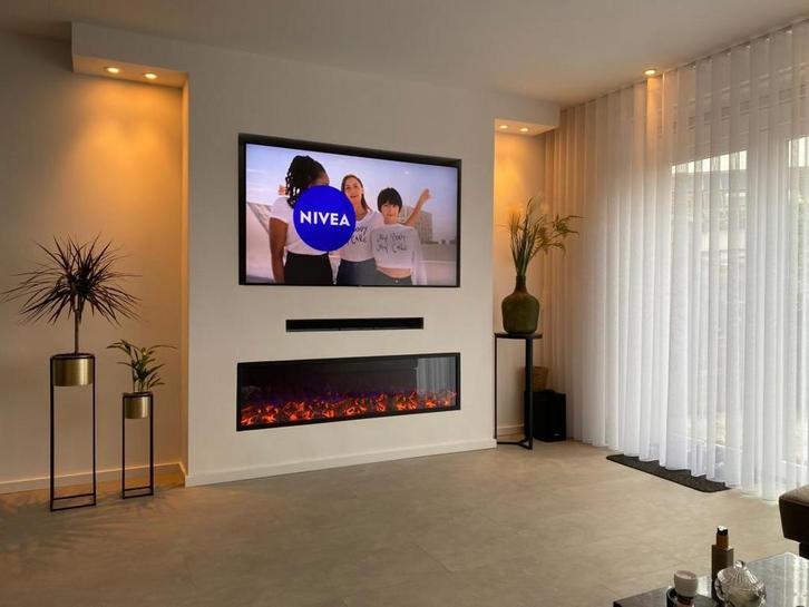 Online veiling:Sfeerhaard Montreal – 182 cm | Inbouwmodel, Huis en Inrichting, Haarden, Nieuw