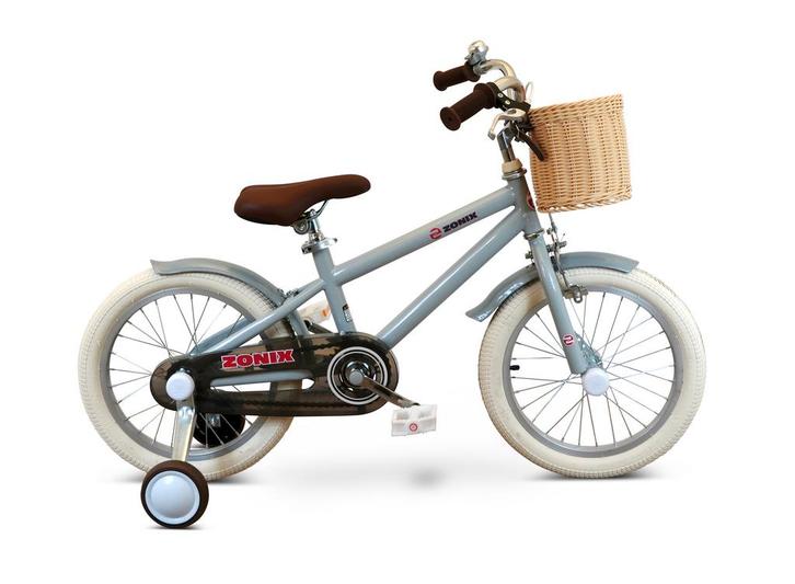 Zonix Kinderfiets 16 Inch Jongensfiets – Pastel Slate Blue, Fietsen en Brommers, Fietsen | Jongens, 16 inch, Nieuw, Ophalen of Verzenden