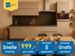Nieuwe en GOEDKOPE RECHTE keuken! SLECHTS 999,- p/meter!, Verzenden, Nieuw