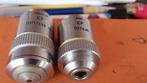 Microscope lens - 10mm / 100mm objectieven - 1950-1960,