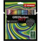 Kleurpotlood stabilo 6019 greencolors arty 24st | Etui a 24, Ophalen of Verzenden