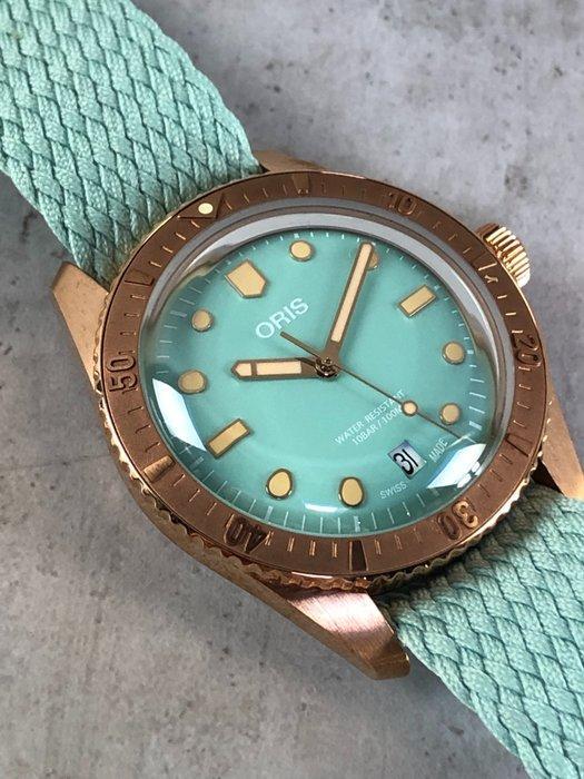 Oris - Divers Sixty-Five Cotton Candy Bronze Automatic - 01, Sieraden, Tassen en Uiterlijk, Horloges | Heren
