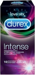 DUREX INTENSE STIMULATING CONDOMS CONDOOMS DOOSJE 10 STUKS, Verzenden, Nieuw