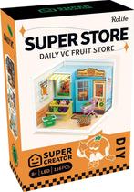 Robotime Super Fruit Store Bouwpakket DIY Knutselen, Verzenden, Nieuw