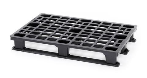 Lichtgewicht plastic pallet zonder beveiligingsrand, Zakelijke goederen, Kantoor en Winkelinrichting | Magazijn, Stelling en Opslag