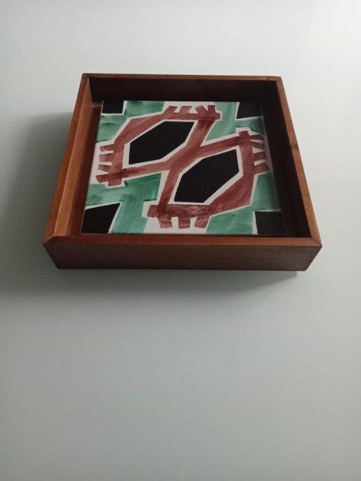Tegel - Giuseppe Capogrossi - 1960-1970, Antiek en Kunst, Antiek | Glas en Kristal