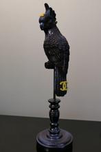 RichART - Coco Chanel ;-) Perroquet bleu / noir avec effet