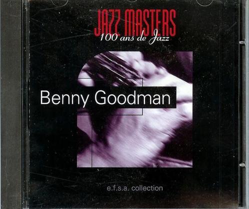 cd - Benny Goodman - Jazz Masters (100 Ans De Jazz), Cd's en Dvd's, Cd's | Overige Cd's, Zo goed als nieuw, Verzenden