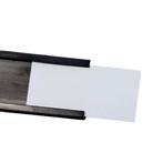 Magnetische etikethouder - 90 x 30mm - C profiel - Per stuk, Doe-het-zelf en Verbouw, Nieuw, Ophalen of Verzenden