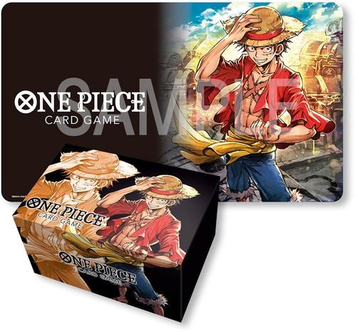 One Piece Playmat and Storage Box - Monkey D Luffy | Bandai, Hobby en Vrije tijd, Verzamelkaartspellen | Overige, Nieuw, Verzenden