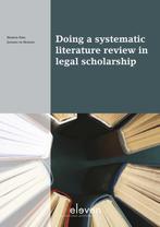 Doing a systematic literature review in legal scholarship /, Verzenden, Zo goed als nieuw, Janaína de Moraes