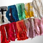 Set van 10 Japanse zijde Shibori Obiage en Obijime sets -