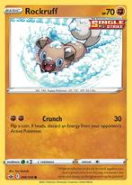 Rockruff 086/198 Chilling Reign, Ophalen of Verzenden, Nieuw, Losse kaart, Foil