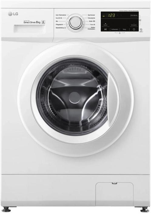 Lg F14wm8kge Wasmachine 8kg 1400t, Witgoed en Apparatuur, Wasmachines, Voorlader, 85 tot 90 cm, Ophalen of Verzenden