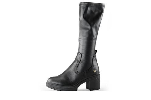 Mustang Laarzen in maat 37 Zwart | 10% extra korting, Kleding | Dames, Schoenen, Zwart, Zo goed als nieuw, Hoge laarzen, Verzenden