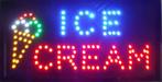 Ice cream ijs LED bord lamp verlichting lichtbak reclamebord, Verzamelen, Merken en Reclamevoorwerpen, Verzenden, Nieuw