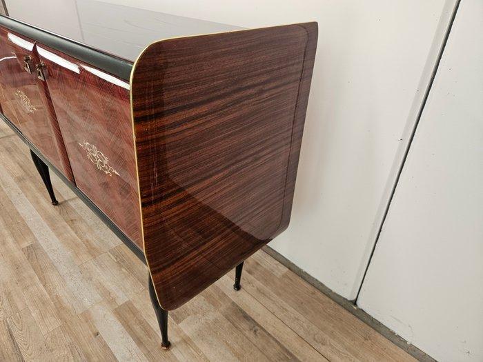 Credenza - Sideboard uit de jaren 50 in mahonie - Mahonie,, Antiek en Kunst, Kunst | Designobjecten
