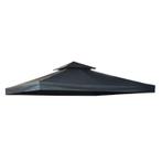 TRUUSK Vervangend Dak voor Metalen Paviljoen - Polyester - 3, Tuin en Terras, Verzenden, Nieuw