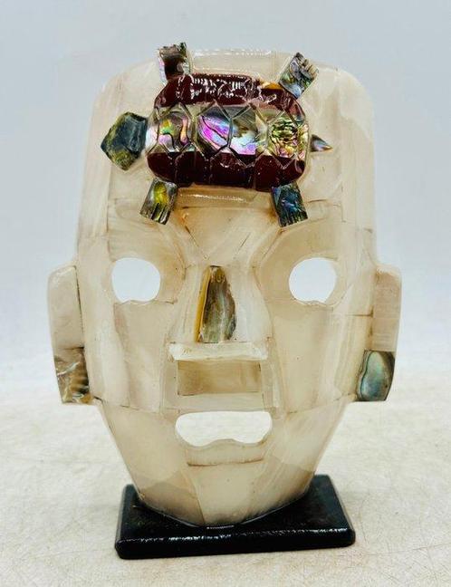 Decoratief ornament - Mexico - Luxe Azteekse masker, Antiek en Kunst, Kunst | Designobjecten