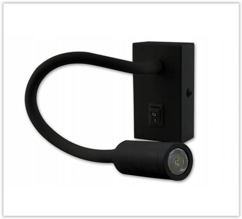LED leeslamp - 3W - 150 Lumen - Zwart - 220V, Huis en Inrichting, Overige Huis en Inrichting, Ophalen of Verzenden