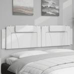 vidaXL Hoofdbordkussen 200 cm kunstleer wit, Huis en Inrichting, Verzenden, Nieuw, Wit, Overige materialen