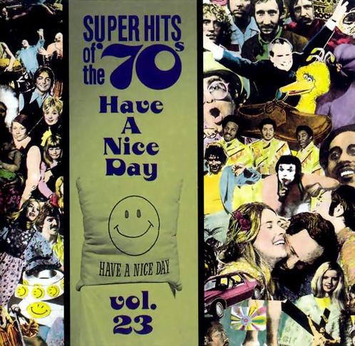 cd - Various - Super Hits Of The 70s - Have A Nice Day,..., Cd's en Dvd's, Cd's | Overige Cd's, Zo goed als nieuw, Verzenden
