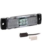 LED markeringslicht wit  | 12-24v | 1,5mm² connector, Verzenden, Nieuw