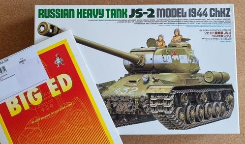 Tamiya 35289 JS-2 1:35 + BIG ED UPGRADE + barrel, Hobby en Vrije tijd, Modelbouw | Auto's en Voertuigen, Tamiya, Verzenden
