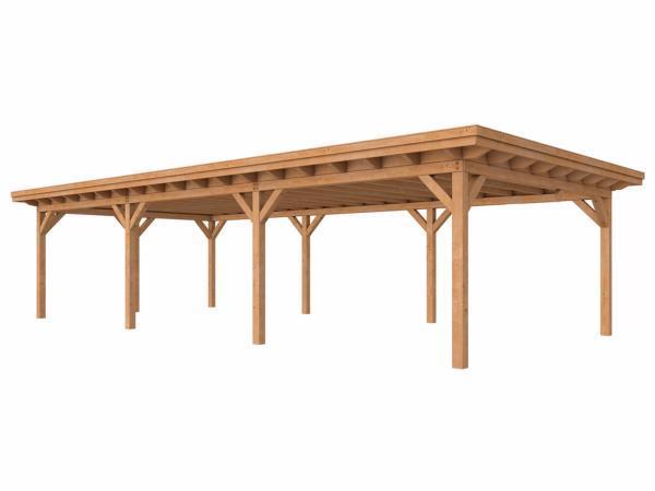 Veiling - Douglas overkapping 400x1000x253cm, Tuin en Terras, Overkappingen