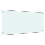 vidaXL Spatscherm keuken 90x40 cm gehard glas wit, Huis en Inrichting, Keuken | Keukenbenodigdheden, Verzenden, Nieuw