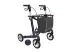 Rehasense Server CF Carbon rollator met dichte tas - Paars L, Diversen, Verpleegmiddelen, Ophalen of Verzenden, Nieuw