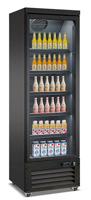 Koelkast 1 Glasdeur Zwart Ceb-500R Bl, Zakelijke goederen, Horeca | Keukenapparatuur, Koelen en Vriezen, Verzenden